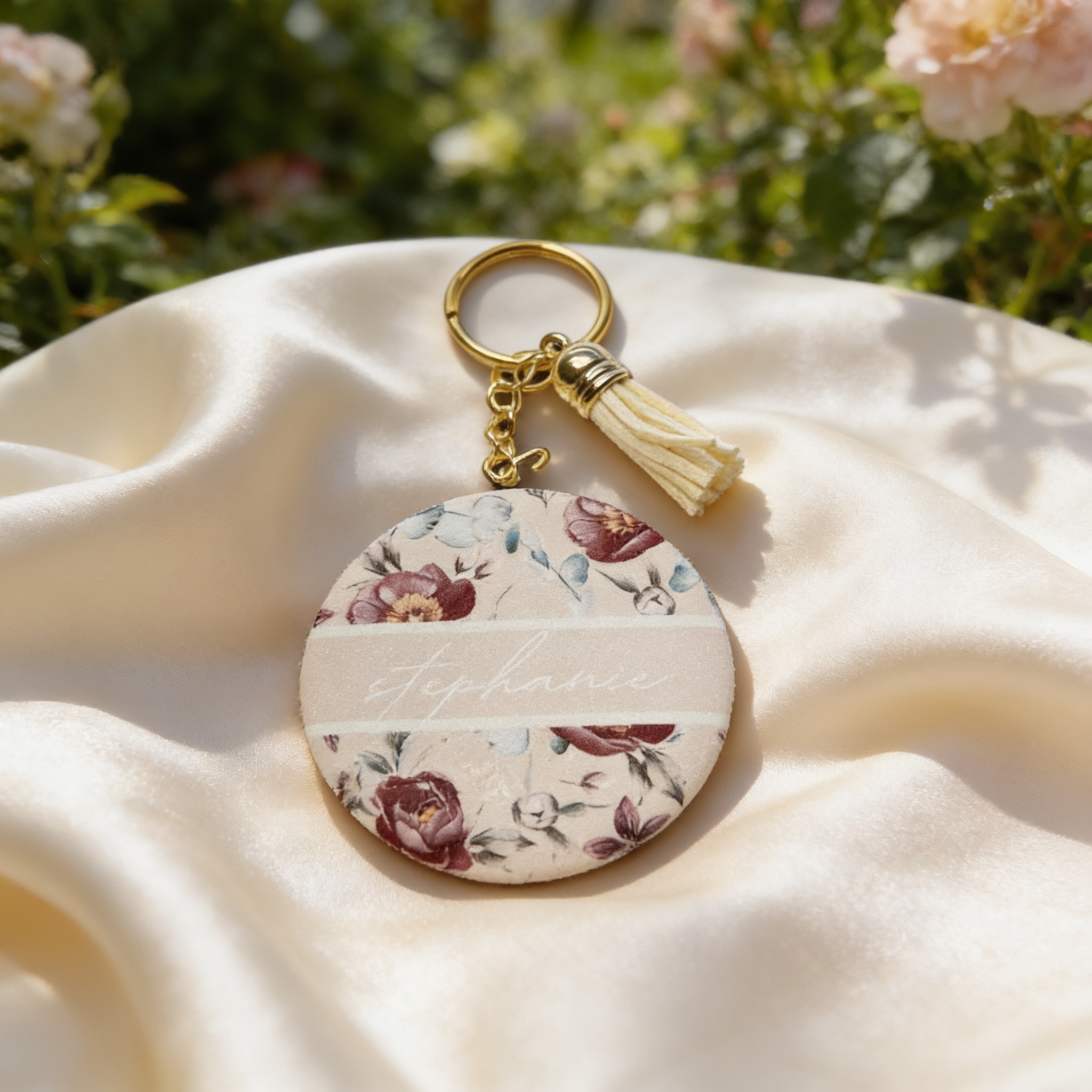 Pocket Mirror Keychain